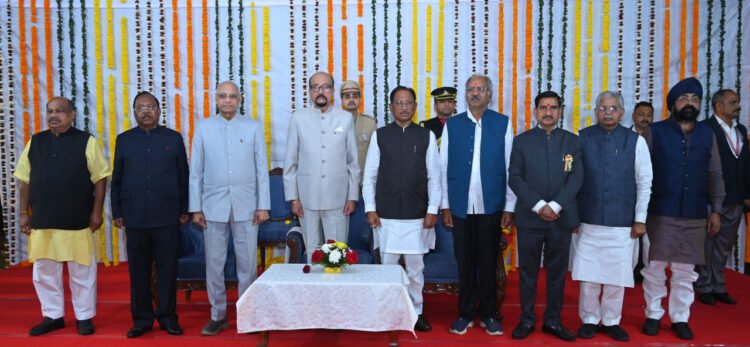 गणतंत्र दिवस के अवसर पर लोक भवन में हुआ ‘स्वागत समारोह‘