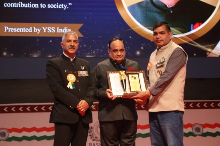 पत्रकार जगत के कोहिनूर वर्तमान के श्रवण कुमार पारस जैन “पार्श्वमणि” पत्रकार राष्ट्रीय गौरव पुरस्कार 2026 से सम्मानित