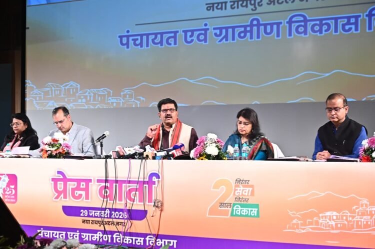 देश में प्रतिदिन सबसे अधिक पीएम आवास बनाने वाला राज्य छतीसगढ़ – उपमुख्यमंत्री विजय शर्मा