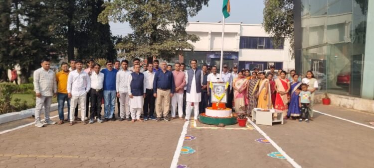 जीवन विहार कॉलोनी में गणतंत्र दिवस की 77वीं वर्षगांठ पर ध्वजारोहण एवं सांस्कृतिक कार्यक्रम का आयोजन