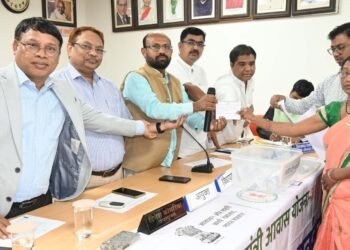 एएचपी घटक के हितग्राहियों को आवास आबंटित किया गया