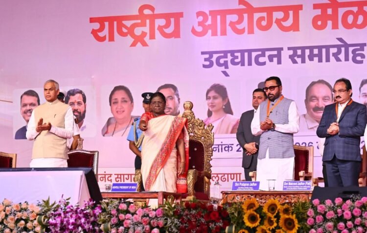 आयुष चिकित्सा प्रणालियों ने नागरिकों के स्वास्थ्य में अमूल्य योगदान दिया है : राष्ट्रपति मुर्मु