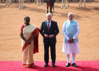 राष्ट्रपति भवन में लूला का औपचारिक स्वागत, पीएम मोदी के साथ हैदराबाद हाउस में द्विपक्षीय वार्ता शुरू