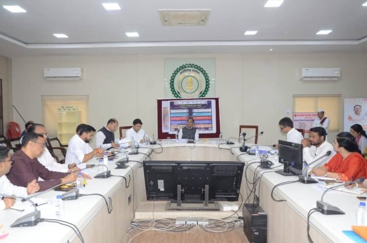 कलेक्टर ने समय-सीमा बैठक ली – कॉल सेंटर, लंबित राजस्व प्रकरणों और डीईएएफपीपी एवं निष्क्रिय खातों की विस्तृत समीक्षा