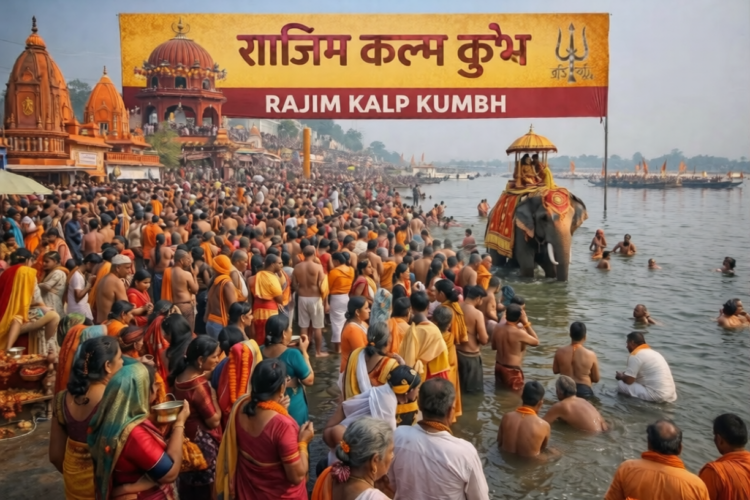 माघ पूर्णिमा पर स्नान-दान का महापर्व राजिम कल्प कुंभ का शुभारंभ