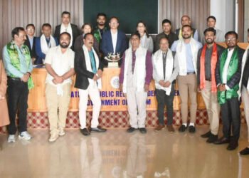 छत्तीसगढ़ के पत्रकारों का प्रतिनिधिमंडल आज आईपीआर मुख्यालय सूचना भवन में आयोजित चर्चा सत्र में हुए शामिल