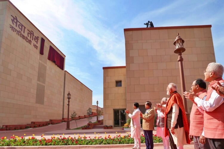 नरेंद्र मोदी के नेतृत्व में ‘सेवा तीर्थ’ से शासन के नए युग की शुरुआत, ‘सेवा तीर्थ’ में पहली कैबिनेट बैठक