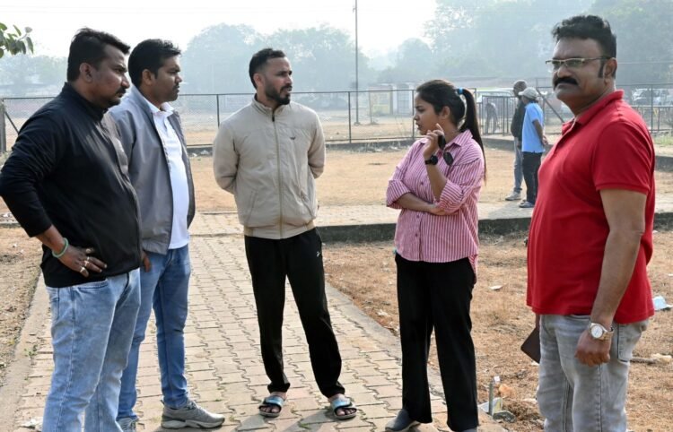 जोन आयुक्त ने उद्यान एवं वाटर एटीएम का लिया जायजा