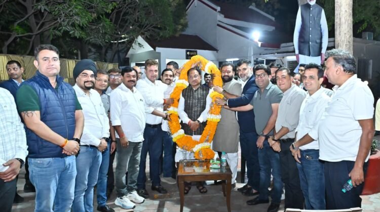 भूमि गाइडलाइन दरों में बदलाव पर रियल एस्टेट प्रतिनिधिमंडल ने मुख्यमंत्री का जताया आभार