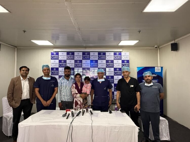 रामकृष्ण केयर हॉस्पिटल में छत्तीसगढ़ का पहला एबीओ-इनकम्पैटिबल पीडियाट्रिक लिवर ट्रांसप्लांट सफल