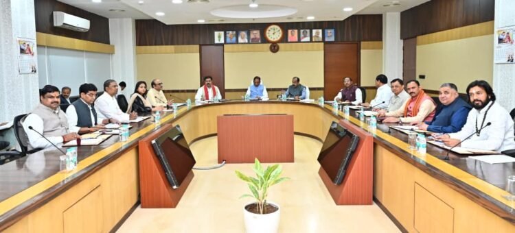 मुख्यमंत्री साय की अध्यक्षता में मंत्रिपरिषद की बैठक में लिए गये कई अहम् निर्णय