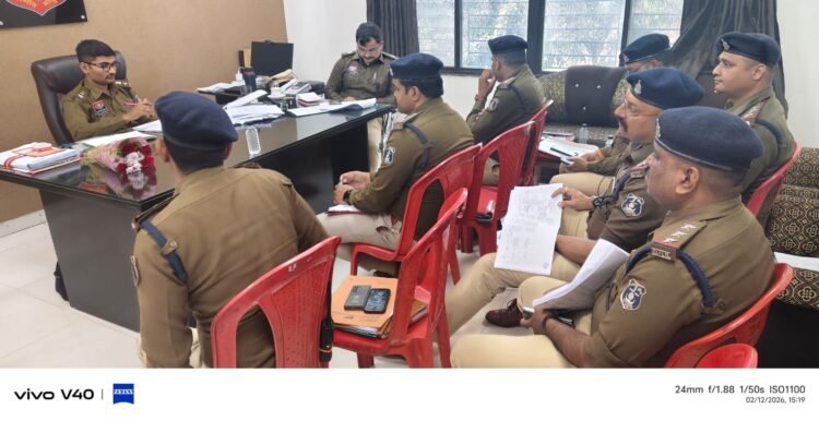 DCP zone की क्राइम मीटिंग – अपराध नियंत्रण , विवेचना एवं कानून-व्यवस्था को सुदृढ़ एवं प्रभावी बनाए रखने के सख्त निर्देश