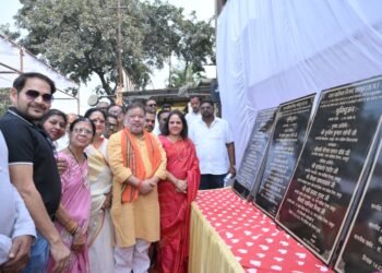 विधायक सुनील सोनी ने 36 लाख के विकास कार्यों का भूमिपूजन कर नागरिको को दी शानदार सौगात