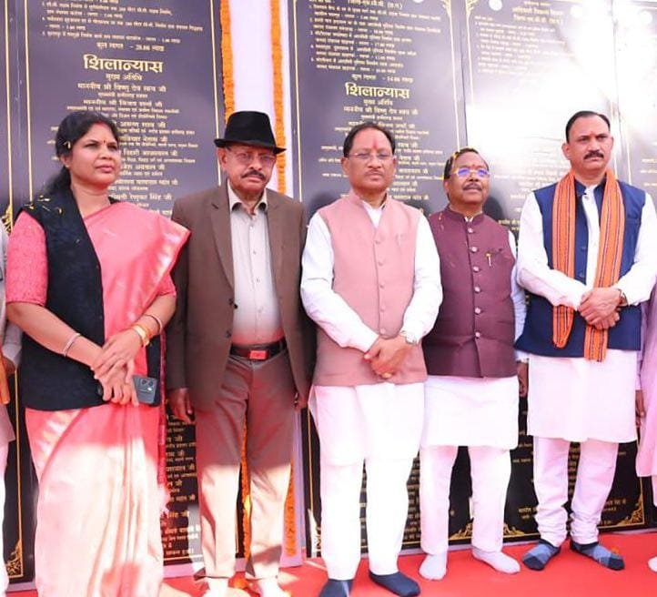 पोड़ी में विकास को मिली नई रफ्तार: मुख्यमंत्री साय ने ₹126 करोड़ से अधिक के कार्यों का लोकार्पण एवं भूमिपूजन किया,कहा-अधोसंरचना सुदृढ़ होने से क्षेत्रीय विकास को मिलेगा नया आयाम