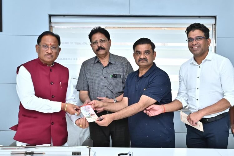 मुख्यमंत्री साय से आईएमए के प्रतिनिधिमंडल ने की सौजन्य मुलाकात