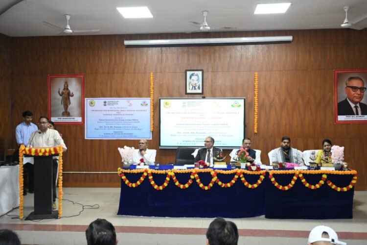 आधिकारिक सांख्यिकी और भारतीय सांख्यिकी प्रणाली के बारे में जागरूकता और संवेदनशीलता” पर एक दिवसीय कार्यशाला का आयोजन