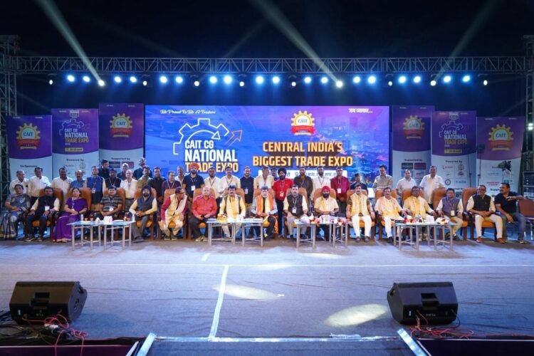 व्यापार का भविष्य रायपुर में CAIT नेशनल ट्रेड एक्सपो 2026 में AI नवाचार और आत्मनिर्भर भारत का महासंगम