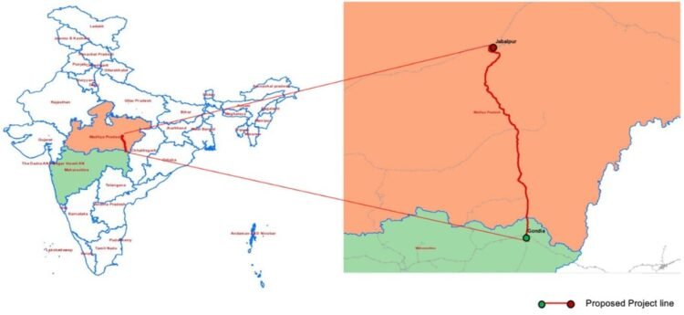 केंद्रीय मंत्रिमंडल द्वारा गोंदिया–जबलपुर दोहरी रेल लाइन परियोजना को स्वीकृति
