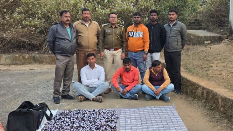 नशे के अवैध कारोबार के खिलाफ पर बड़ी कार्रवाई,1500 नग नशीले इंजेक्शन जब्त किया,3 आरोपी गिरफ्तार