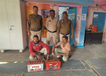 ट्रांसपोर्टनगर में ट्रक से बैटरी चोरी का खुलासा, 24 घंटे में दो आरोपी गिरफ्तार
