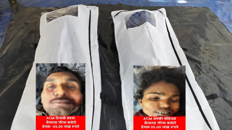 5-5 लाख रुपए के इनामी एसीएम हिचामी मडडा और मनकी पोडियम के शव बरामद
