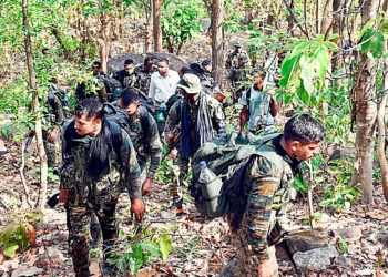 मुठभेड़ में 5 नक्सली ढेर