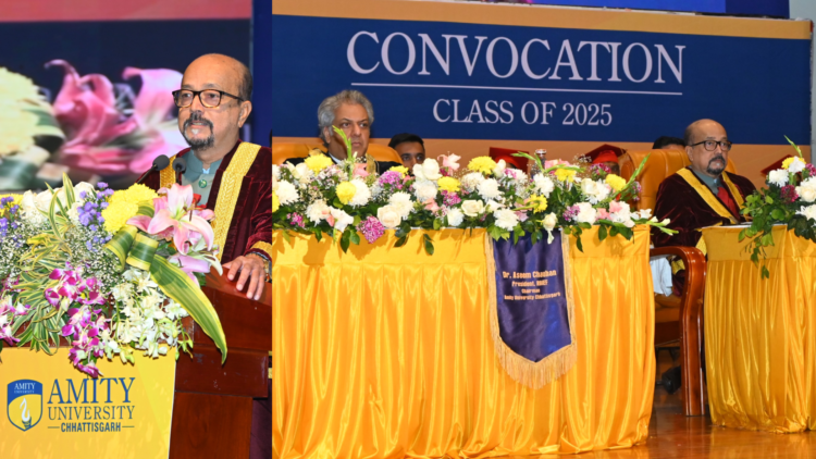 राज्यपाल रमेन डेका आज एमिटी विश्वविद्यालय के दीक्षांत समारोह में हुए शामिल,कहा-शिक्षा का मूल उद्देश्य केवल आजीविका प्राप्त करना नहीं बल्कि ज्ञान और बुद्धिमत्ता प्राप्त कर पूरे समाज का विकास होना चाहिए