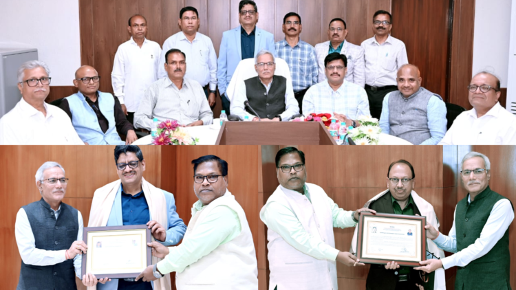 पॉवर कंपनी से ईडी. गजपाल, सीई अग्रवाल सहित सात अधिकारी-कर्मचारियों को भावभीनी विदाई