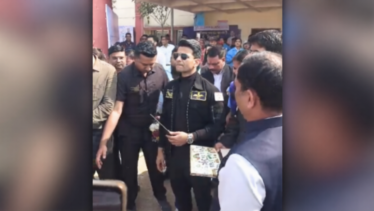 शुभांशु शुक्ला ‘अंतरिक्ष संगवारी’ का शुभारंभ कार्यक्रम में शामिल होने पहुंचे रायपुर