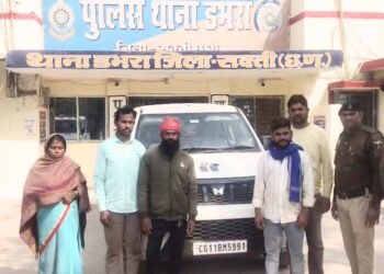 सक्ती में मजदूर अपहरण कांड का खुलासा, ठेकेदार सहित 5 आरोपी गिरफ्तार