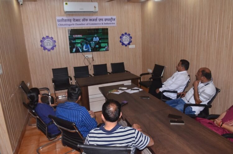 छत्तीसगढ़ चेंबर के अध्यक्ष सतीश थौरानी ने बजट 2026-27 को बताया ‘विकसित छत्तीसगढ़’ का रोडमैप