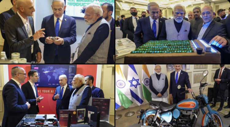 पीएम मोदी इजरायल में प्रौद्योगिकी प्रदर्शनी देखने पहुंचे, नवाचार साझेदारी को बताया भविष्य की कुंजी