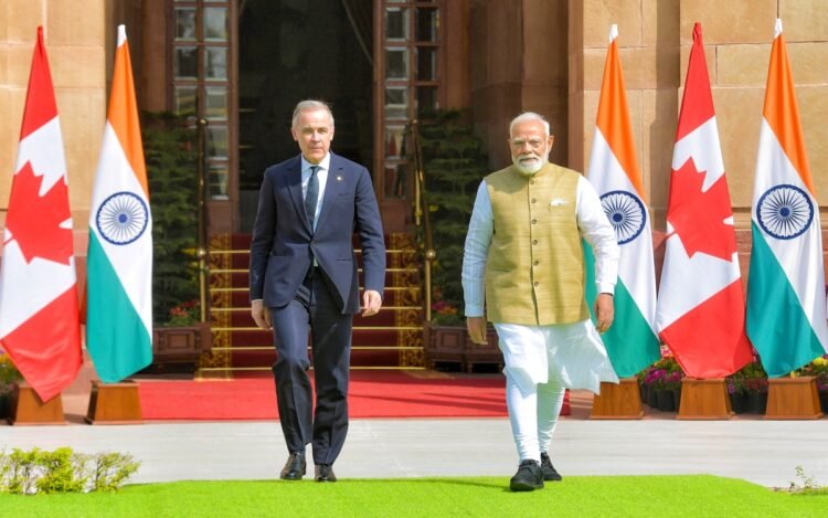 नरेंद्र मोदी-मार्क कार्नी वार्ता: भारत-कनाडा रक्षा संवाद स्थापित, 2030 तक 50 अरब डॉलर व्यापार लक्ष्य