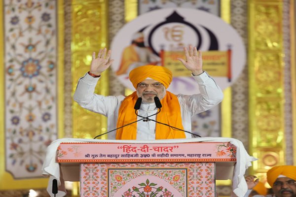 श्री गुरु तेग बहादुर जी पर गृह मंत्री अमित शाह के बयान की सुनील जाखड़ ने की प्रशंसा