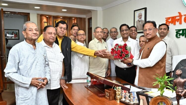 अग्रवाल समाज ने राज्यसभा के लिए गौरीशंकर अग्रवाल का नाम सुझाया, मुख्यमंत्री से की मुलाकात