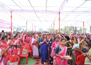 अंतरराष्ट्रीय महिला दिवस के अवसर पर आयोजित महतारी वंदन सम्मेलन में विधायक भावना बोहरा ने किया महिलाओं का अभिनंदन