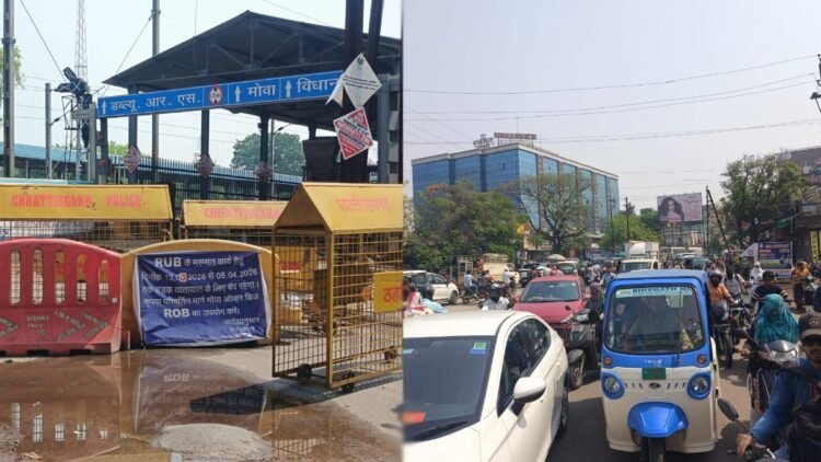 मरम्मत के नाम पर मुसीबत: अंडरब्रिज बंद, राहगीर और वाहन चालक परेशान