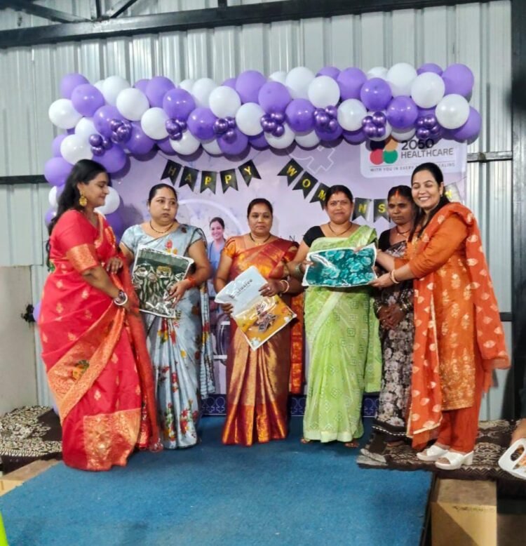 अंतर्राष्ट्रीय महिला दिवस पर ‘2050 हेल्थकेयर’ ने 70 महिलाओं को सम्मानित किया
