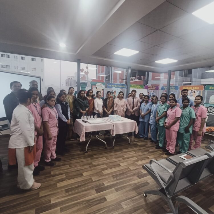 अंतर्राष्ट्रीय महिला दिवस के अवसर पर बोर्नियो हॉस्पिटल में यूको बैंक MID कॉरपोरेट ब्रांच, रायपुर द्वारा एक विशेष कार्यक्रम का आयोजन