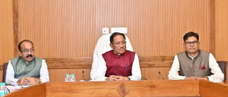 मुख्यमंत्री की अध्यक्षता में छत्तीसगढ़ राजधानी क्षेत्र विकास प्राधिकरण (SCR) की पहली बैठक आयोजित