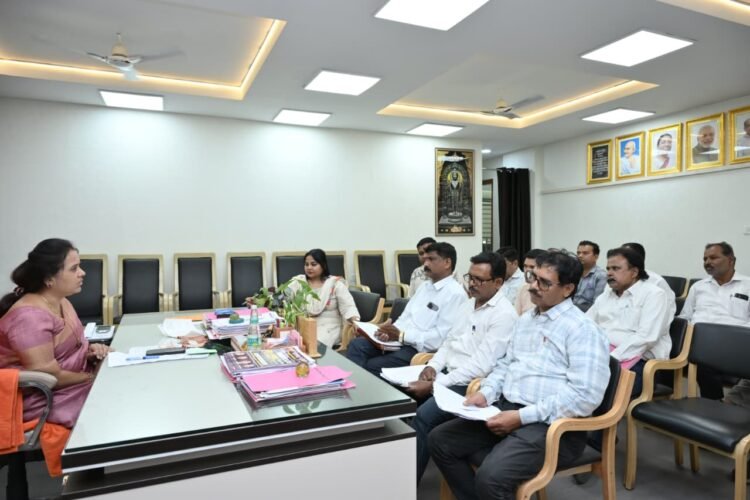 महापौर मीनल चौबे ने राजधानी शहर रायपुर में मच्छरों के कारगर नियंत्रण हेतु स्वास्थ्य विभाग अधिकारियों को दिए सख्त निर्देश