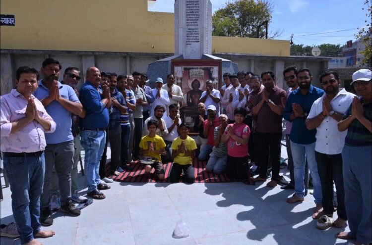 श्री विद्यासागर युवा संगठन द्वारा विशाल भोजन सेवा, 1100 से अधिक जरूरतमंदों ने पाया लाभ