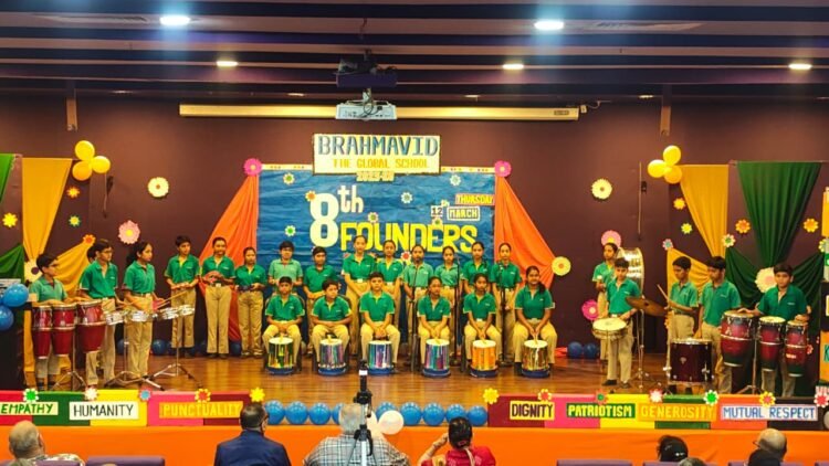 ब्रह्मविद द ग्लोबल स्कूल ने कल्चरल शान के साथ 8वां फाउंडेशन डे मनाया..