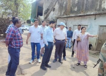 ​अवंती बाई चौक से शीतला कॉम्प्लेक्स तक बनेगी भव्य कैनाल रोड, कलेक्टर ने किया निरीक्षण