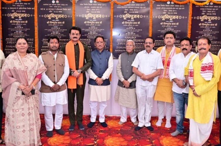 जशपुर को विकास की नई सौगात: मुख्यमंत्री साय ने 19.51 करोड़ के 6 विकास कार्यों का किया भूमिपूजन