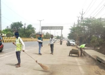 जोन क्रमांक 3 में चैत्र नवरात्रि के अवसर पर सड़कों की विशेष सफाई शुरू