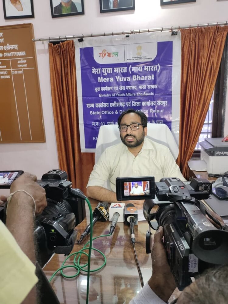 शहीदी दिवस पर गूंजेगा संकल्प: ‘माय भारत, मेरी जिम्मेदारी’ के साथ छत्तीसगढ़ के 33 जिलों में युवा करेंगे राष्ट्र निर्माण का आगाज़