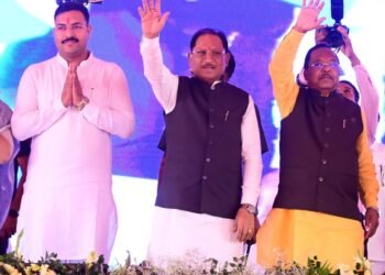 मुख्यमंत्री ने नवरात्रि की पावन बेला पर मां महामाया की धरा से सरगुजा ओलंपिक का किया शुभारंभ,कहा-3 लाख 49 हजार खिलाड़ियों की स्वस्फूर्त सहभागिता खेल के प्रति उनके प्रेम और समर्पण को दिखाता है