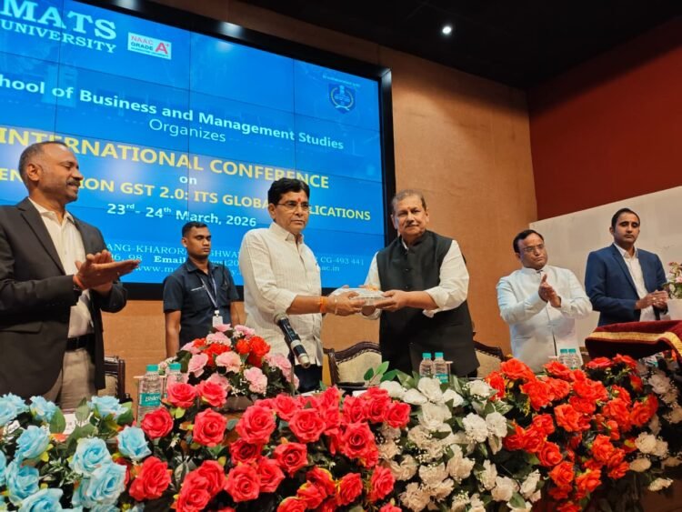 मैट्स विश्वविद्यालय का दो दिवसीय अंतरराष्ट्रीय सम्मेलन सफलतापूर्वक संपन्न