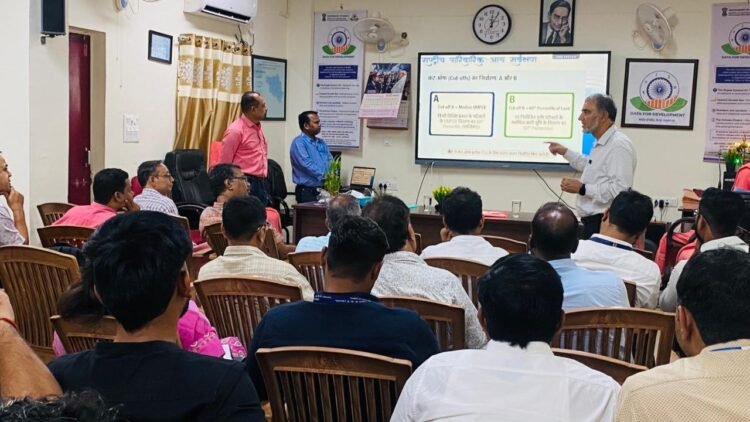 राष्ट्रीय सांख्यिकी कार्यालय द्वारा राष्ट्रीय घरेलू आय सर्वेक्षण 2026 के लिए रायपुर में क्षेत्रीय प्रशिक्षण शिविर का आयोजन